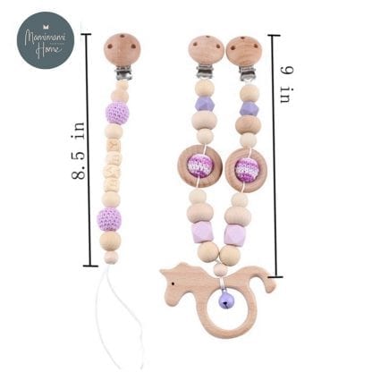 Baby Toy Wooden Pram Clip Pacifier Clip Chain Mobile Pram Personalize Name Rattle Stroller Toys Bed Bell Around Neborn Gift Toys